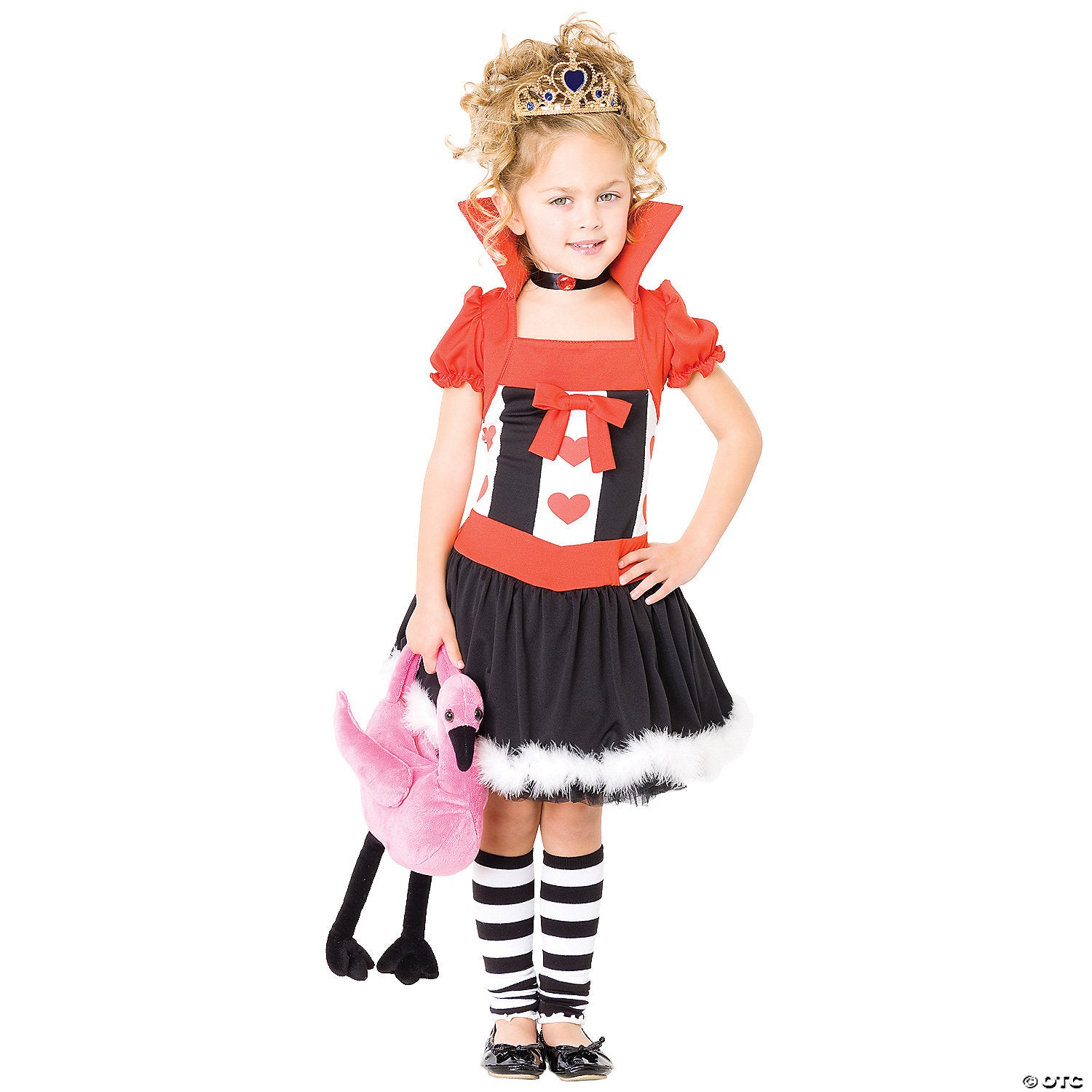 girl s queen of hearts costume~ua48108sm