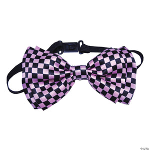 checkered bow tie~sa10163
