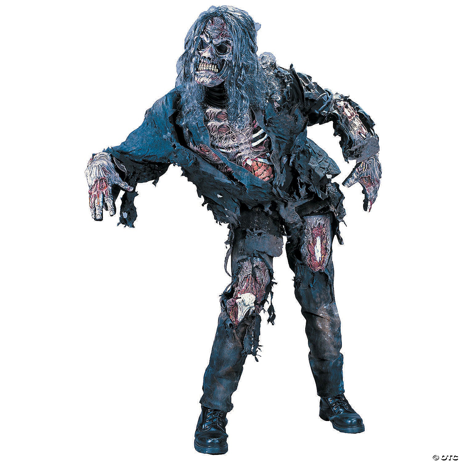 men s rotting zombie costume standard~fw1111