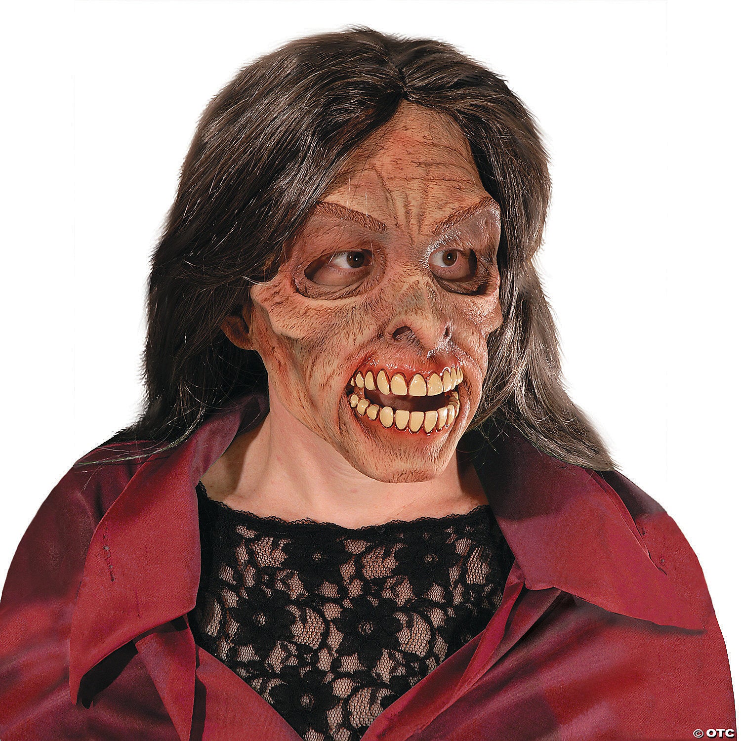 latex mrs living dead zombie mask for women~8005bs