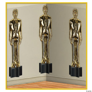 awareds night male statuettes backdrop~bg52126