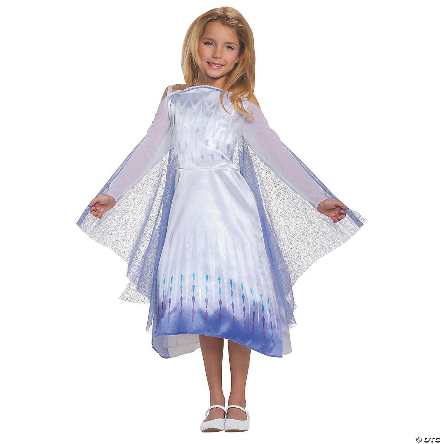 girl s classic frozen ii snow queen elsa costume medium~dg22906k-a01