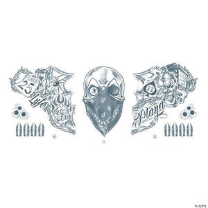 vandal temporary neck tattoo~dfnt004