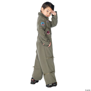 boy s top gun flight suit costume small~uatg48164sm-a01