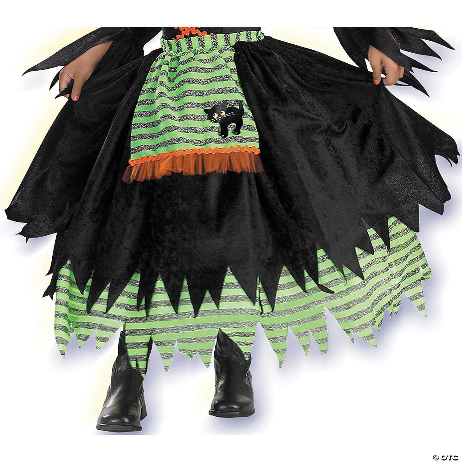 toddler girl& 8217 s witch storybook costume 1t 2t~dg2179s-a02
