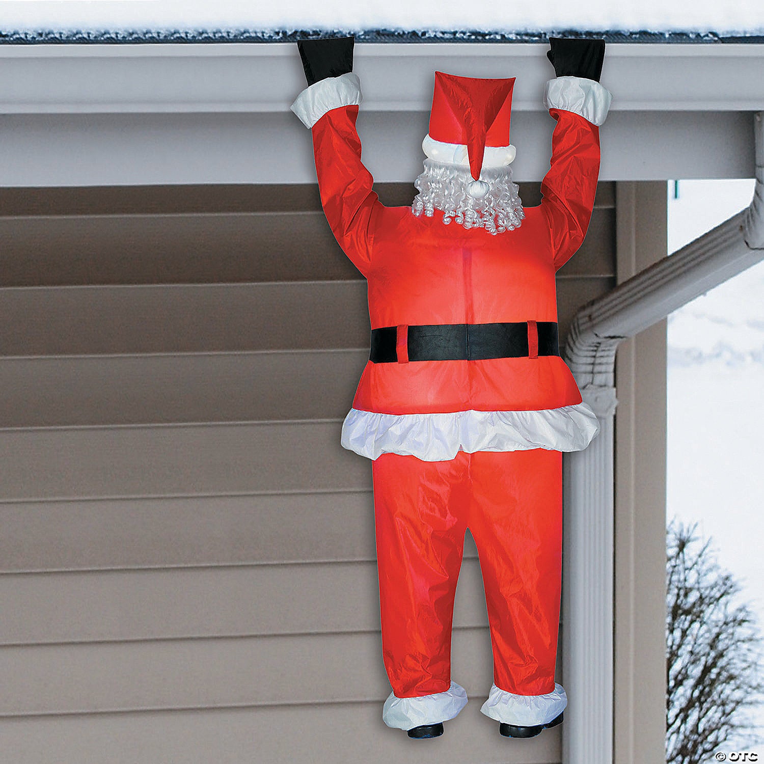 78 blow up inflatable hanging santa outdoor yard decoration~ss83662g