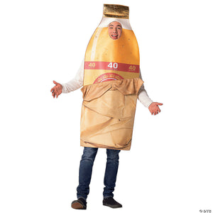adults bottle in brown bag costume~gcr1824