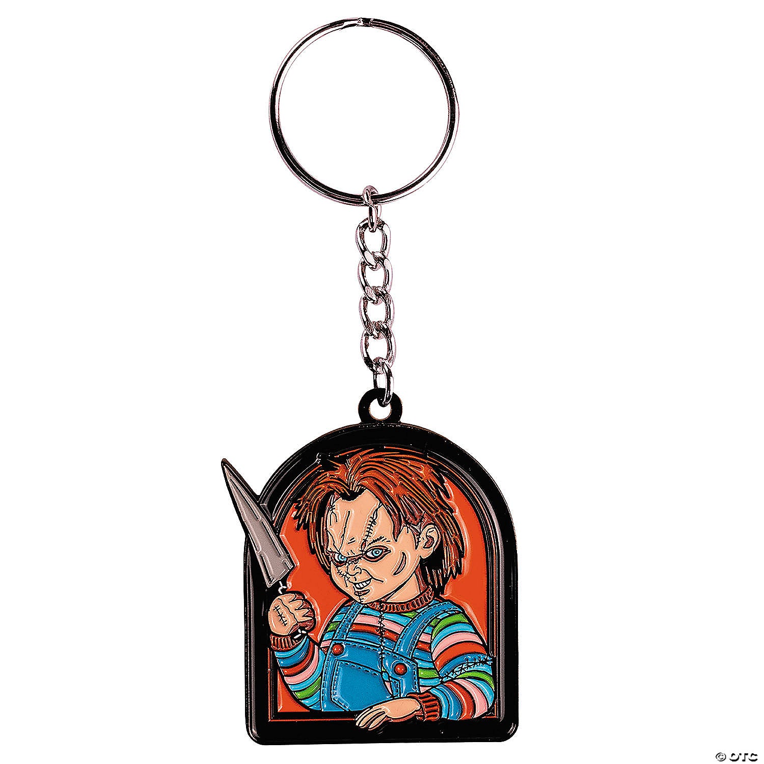 child& 8217 s play& 8482 seed of chucky chucky with knife keychain~masfus176