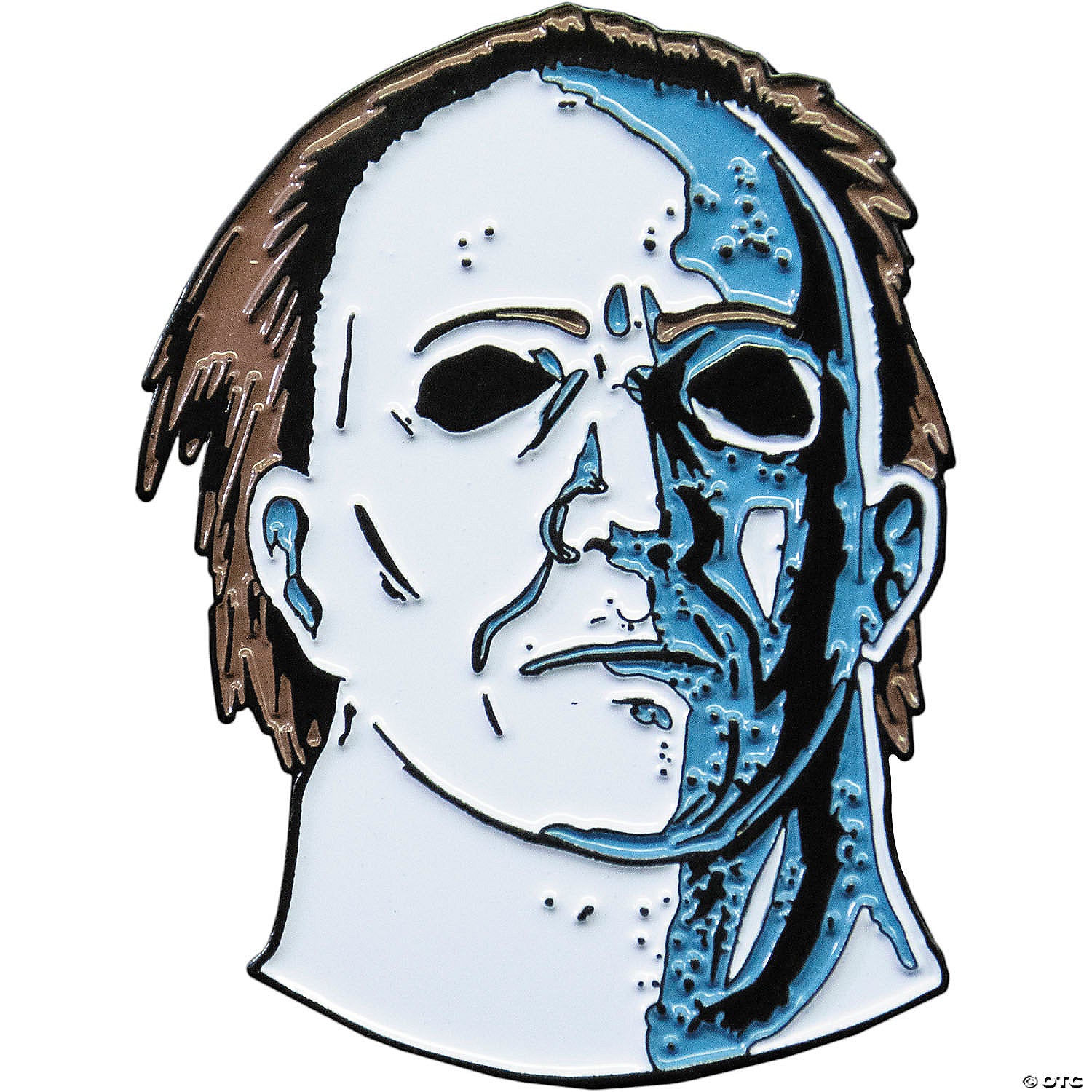 4 halloween 5 the revenge of michael myers& 8482 michael myers full color enamel pin~masfti105