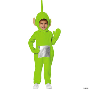 toddler teletubbies& 8482 green dipsy polyester costume 3t 4t~fw108101xs