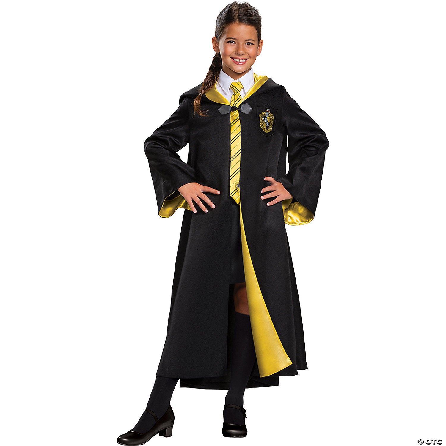 kids prestige harry potter hufflepuff robe small 4 6~dg107949l-a04