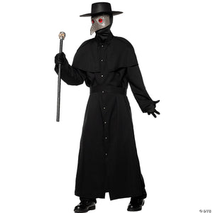 adults plague doctor robe mask & hat~ur30547