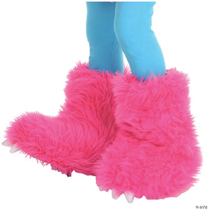 kids hot pink monster boot tops~ur26120