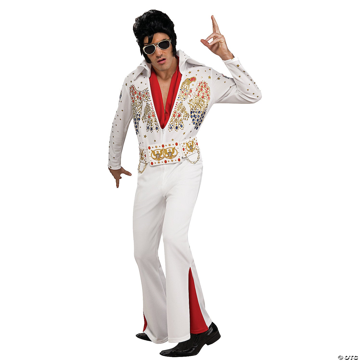 men s deluxe elvis presley eagle jumpsuit costume~ru889050lg