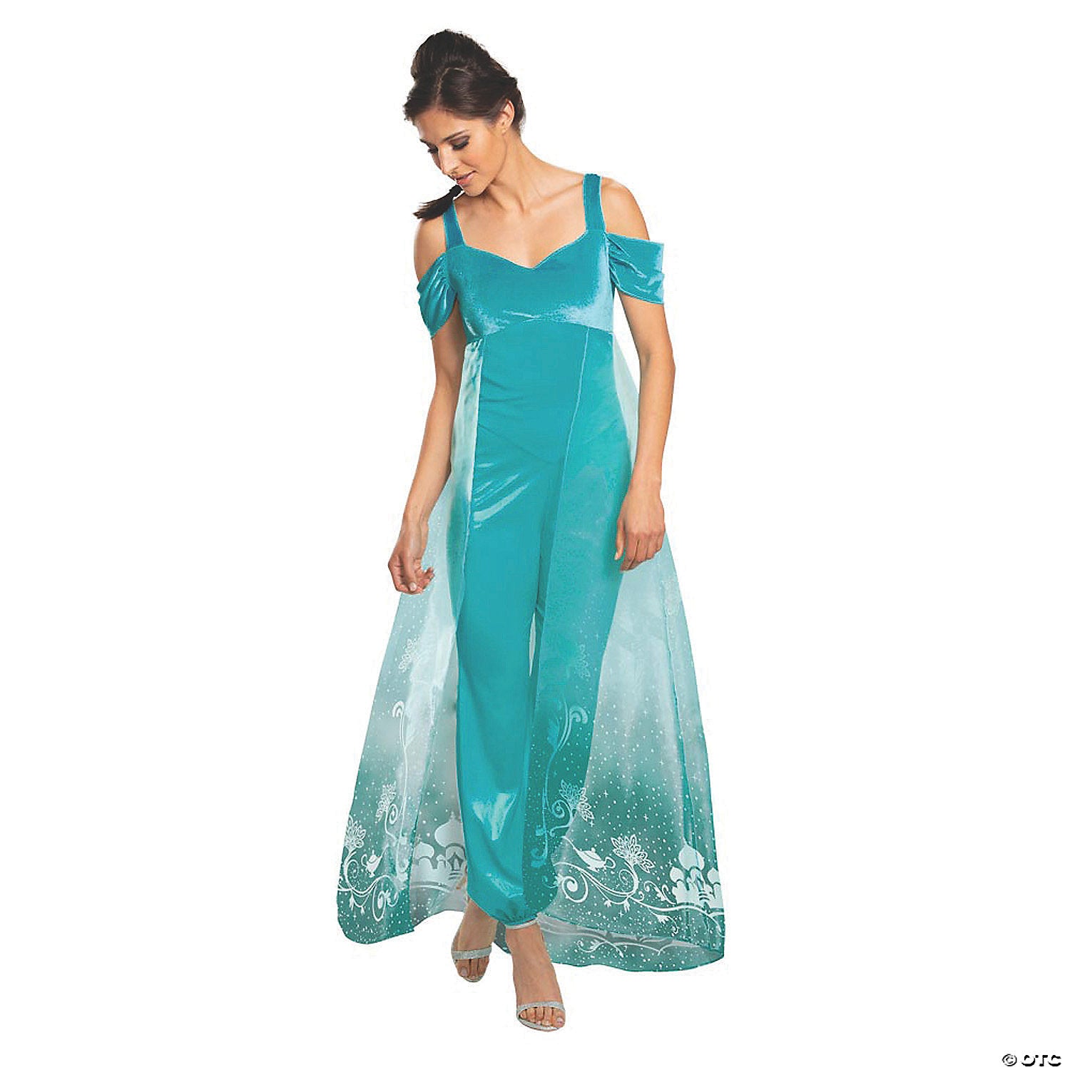 women s deluxe aladdin& 8482 live action jasmine costume large~dg89183e