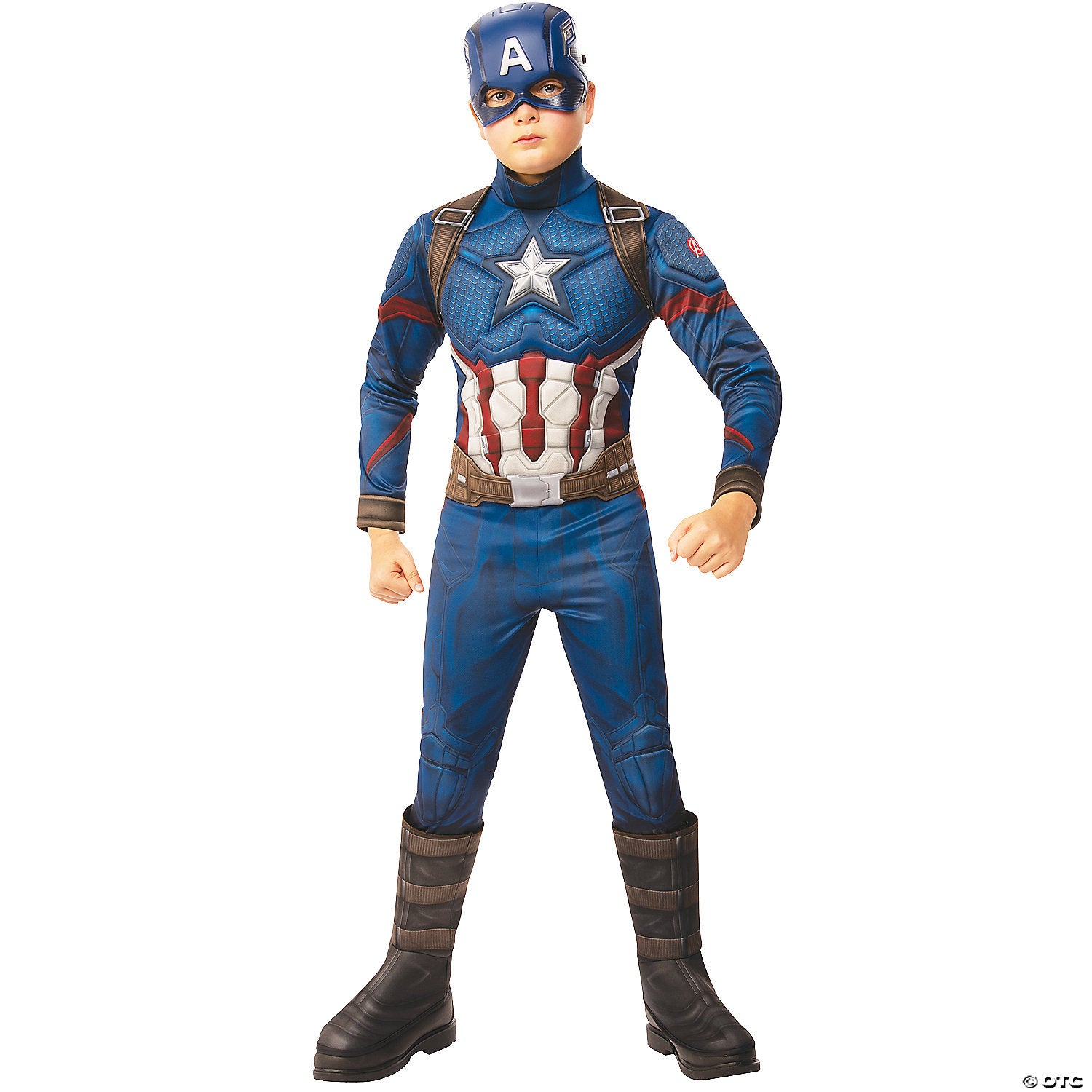 Boy's Avengers Endgame Deluxe Captain America Costume