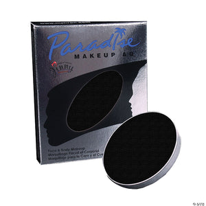mehron paradise pro aq& 8482 makeup single refill black~dd515