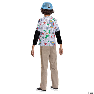 kids stranger things dustin costume kit large~dg123739g-a02