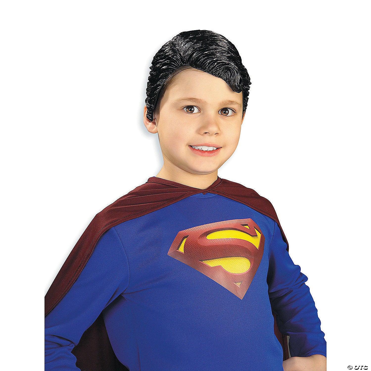 kids superman& 8482 vinyl wig~ru6491