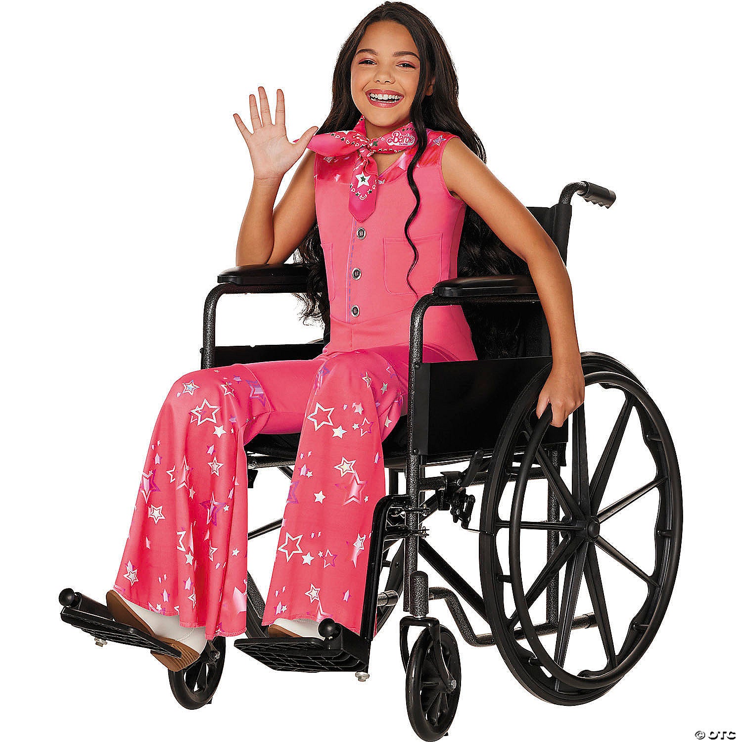 kids barbie& 174 movie pink western barbie adaptive costume small 4 6~fw106562s