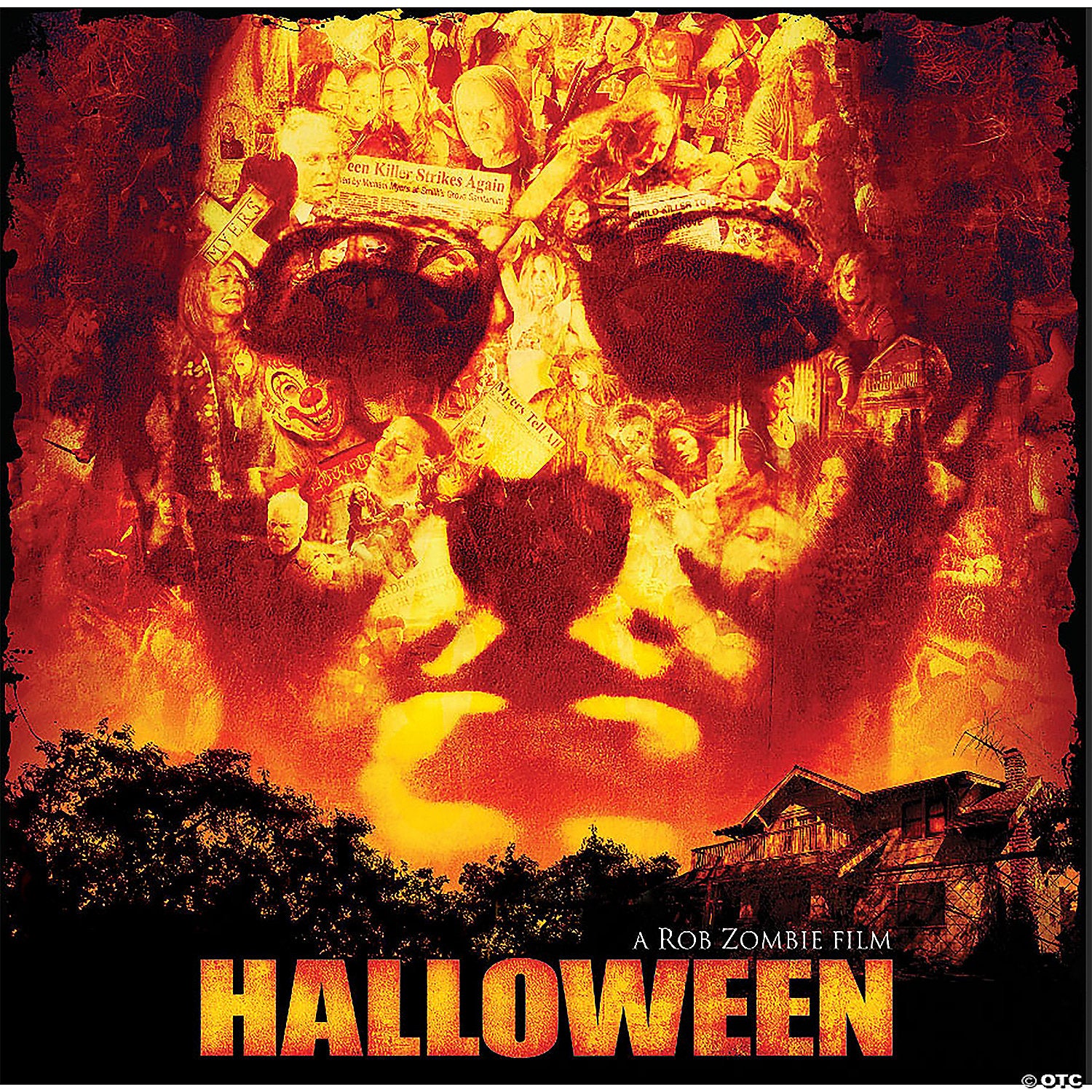 5 x5 halloween& 8482 michael myers& 8482 backdrop~fw91886mm