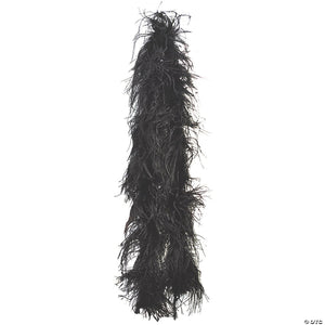 black ostrich boa~bb34bk