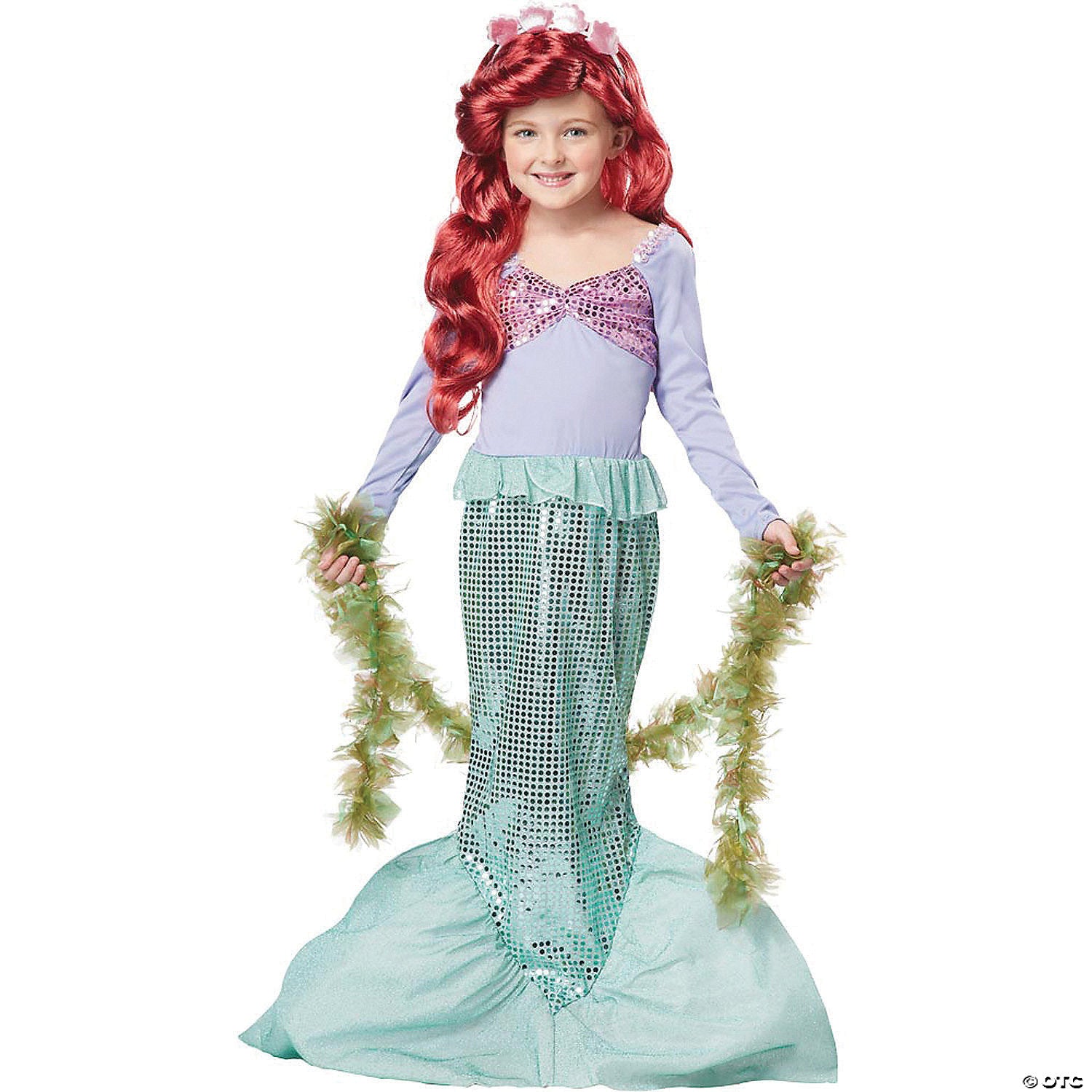 girl s little mermaid costume medium~cc00246md