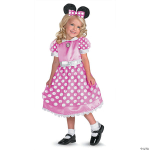 toddler girl& 8217 s pink mickey mouse clubhouse& 8482 minnie mouse costume 3t 4t~dg50105m
