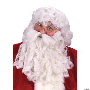 deluxe santa wig and beard~fw7521