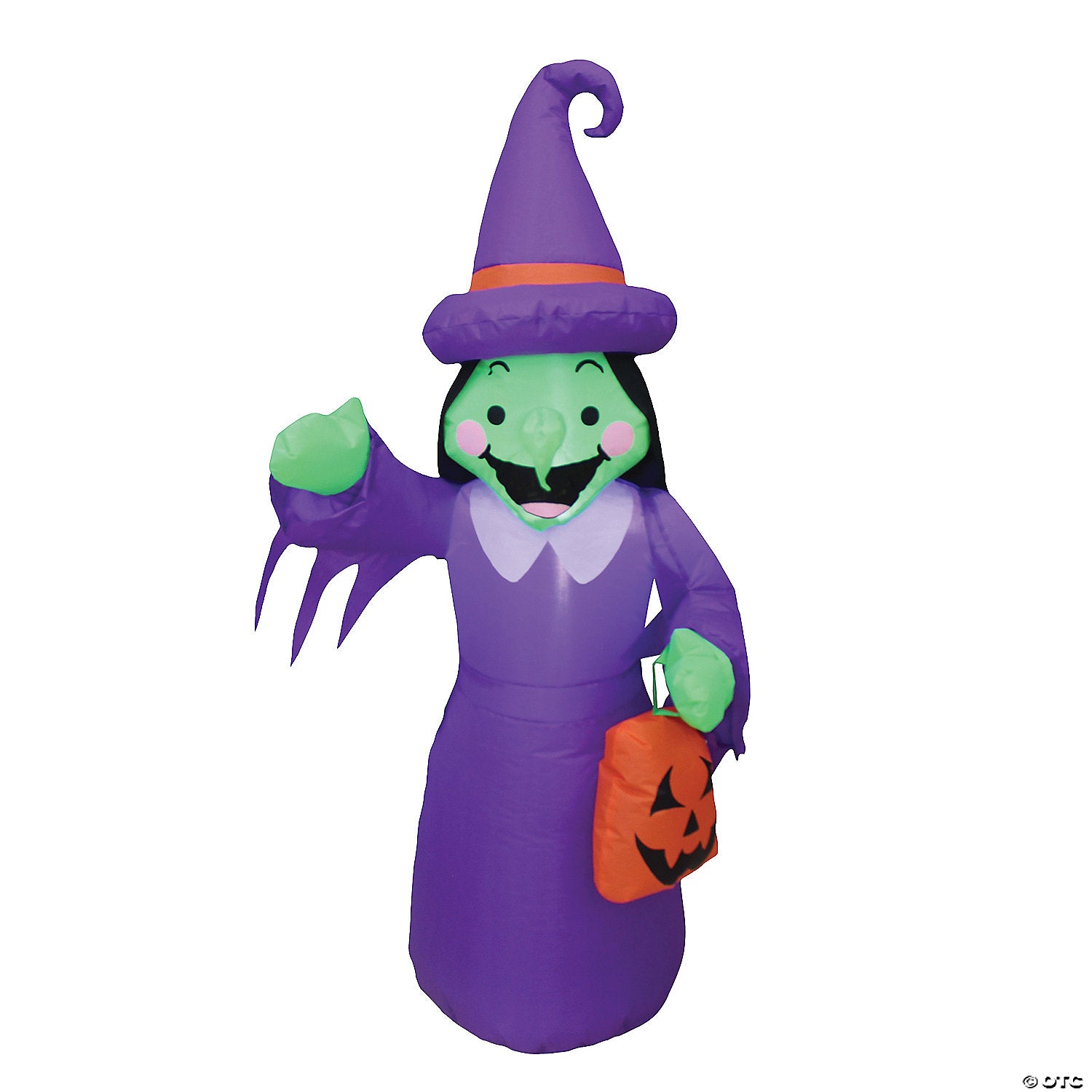 48 blow up inflatable witch outdoor halloween yard decoration~vahl20094