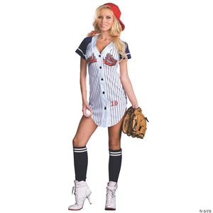 women& 8217 s grand slam baseball costume small~rl6469sm