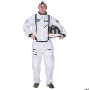 men s white suit astronaut costume large~ar30