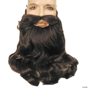 men s deluxe beard & mustache set~lw222dkbn