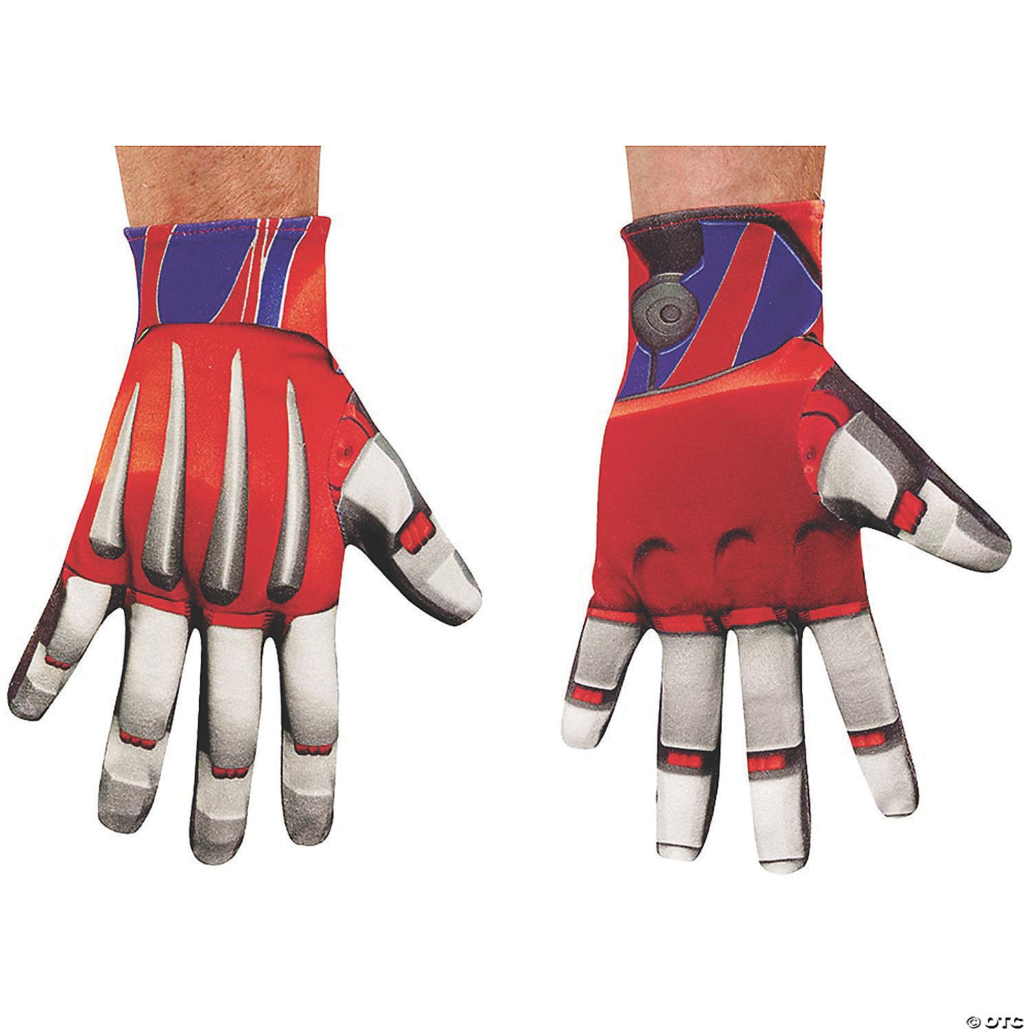 optimus prime costume gloves~dg73573