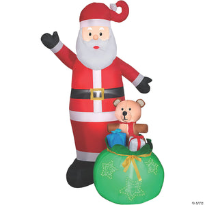 blow up inflatable lightshow santa outdoor yard decoration~ss110186g
