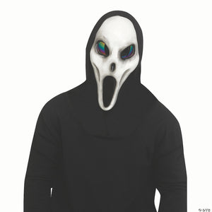 adults alien spawn& 8482 grey full mask with black hood one size~fw93577gy