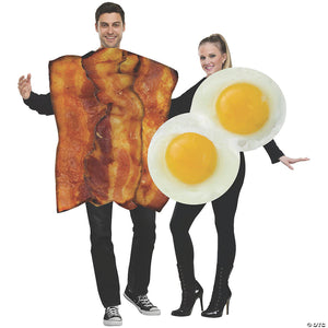 adult s bacon and eggs couples costumes~fw119014