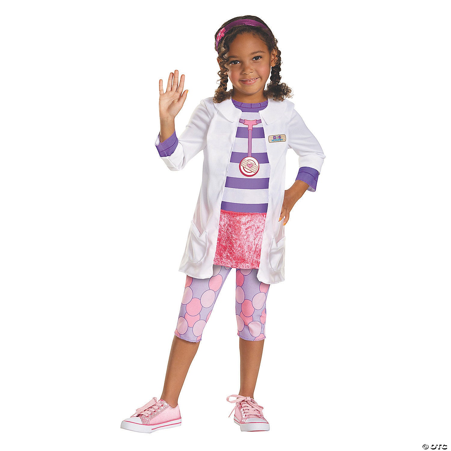 girl s classic doc mcstuffins costume extra small~dg59084l