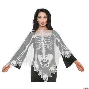 women s lace skeleton poncho~ur29740