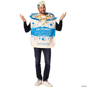 microwave popcorn bag adult costume~gc2000