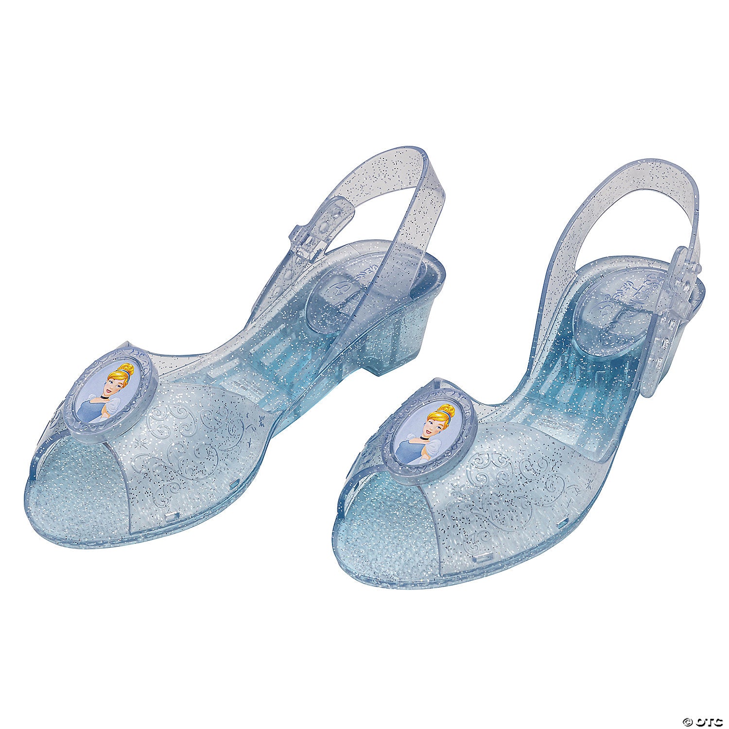 girl s disney s cinderella jelly shoes size 11 12~dg158069