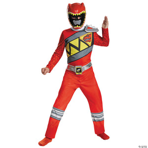 boy s classic red ranger dino costume medium~dg82757k-a02