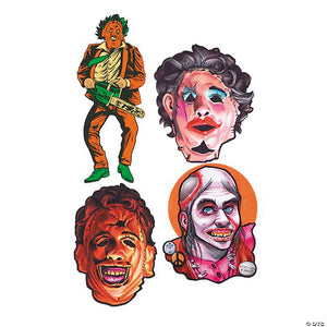 4 pc the texas chainsaw massacre& 8482 cutout wall decorations series 1~mamcrl100