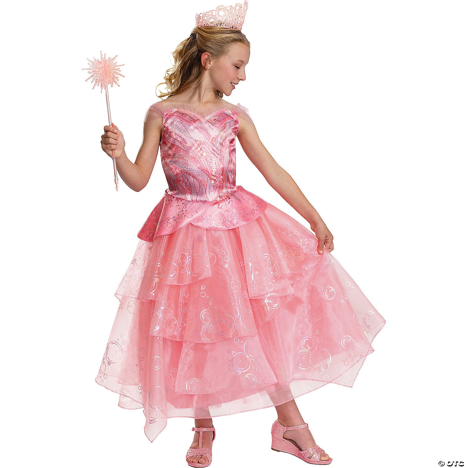 glinda pink dress deluxe 10 12~dg166369g