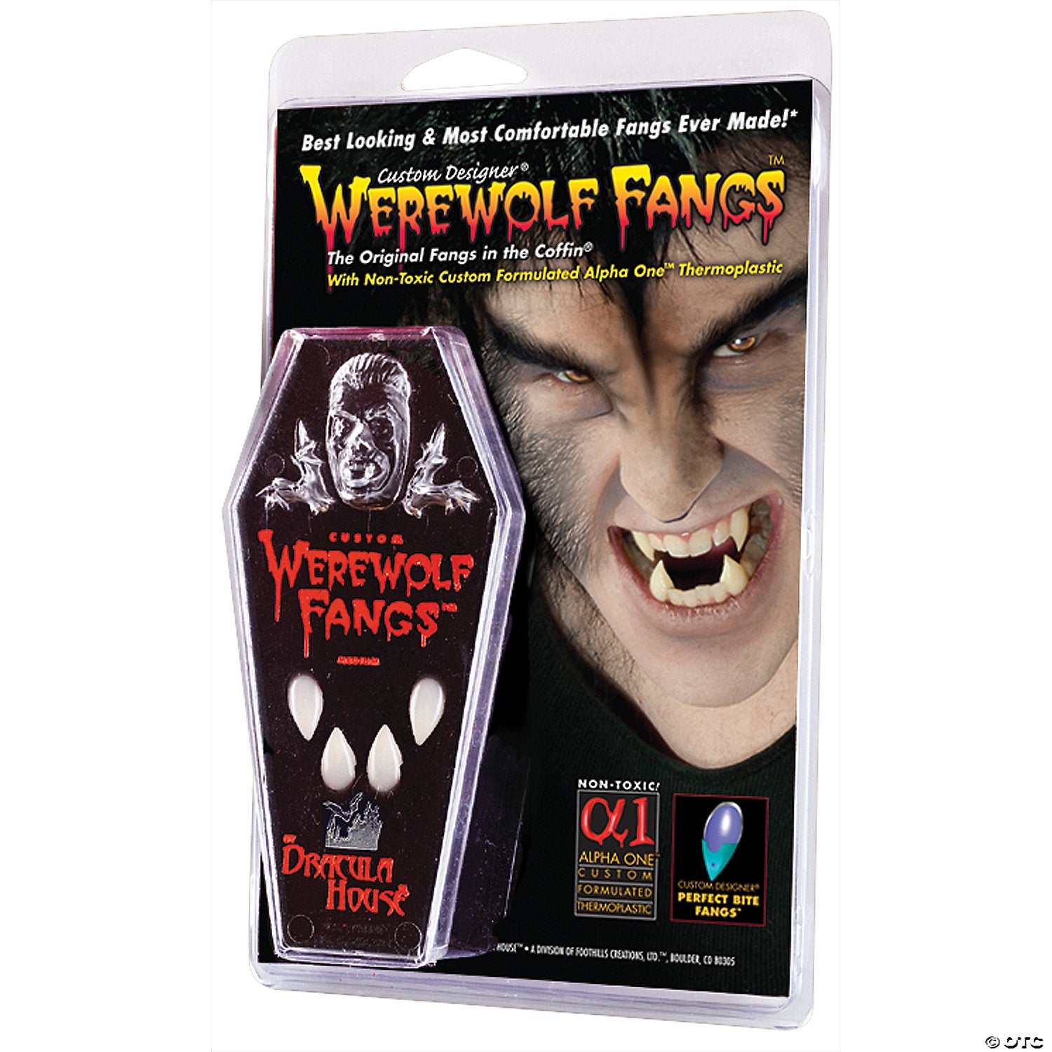 werewolf fangs clam shell~fh07cmd