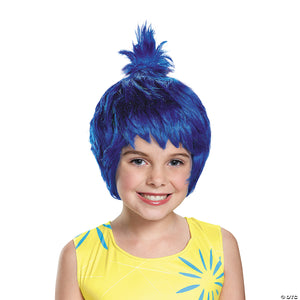 girl& 8217 s disney& 8217 s inside out joy wig costume accessory~dg86959ch
