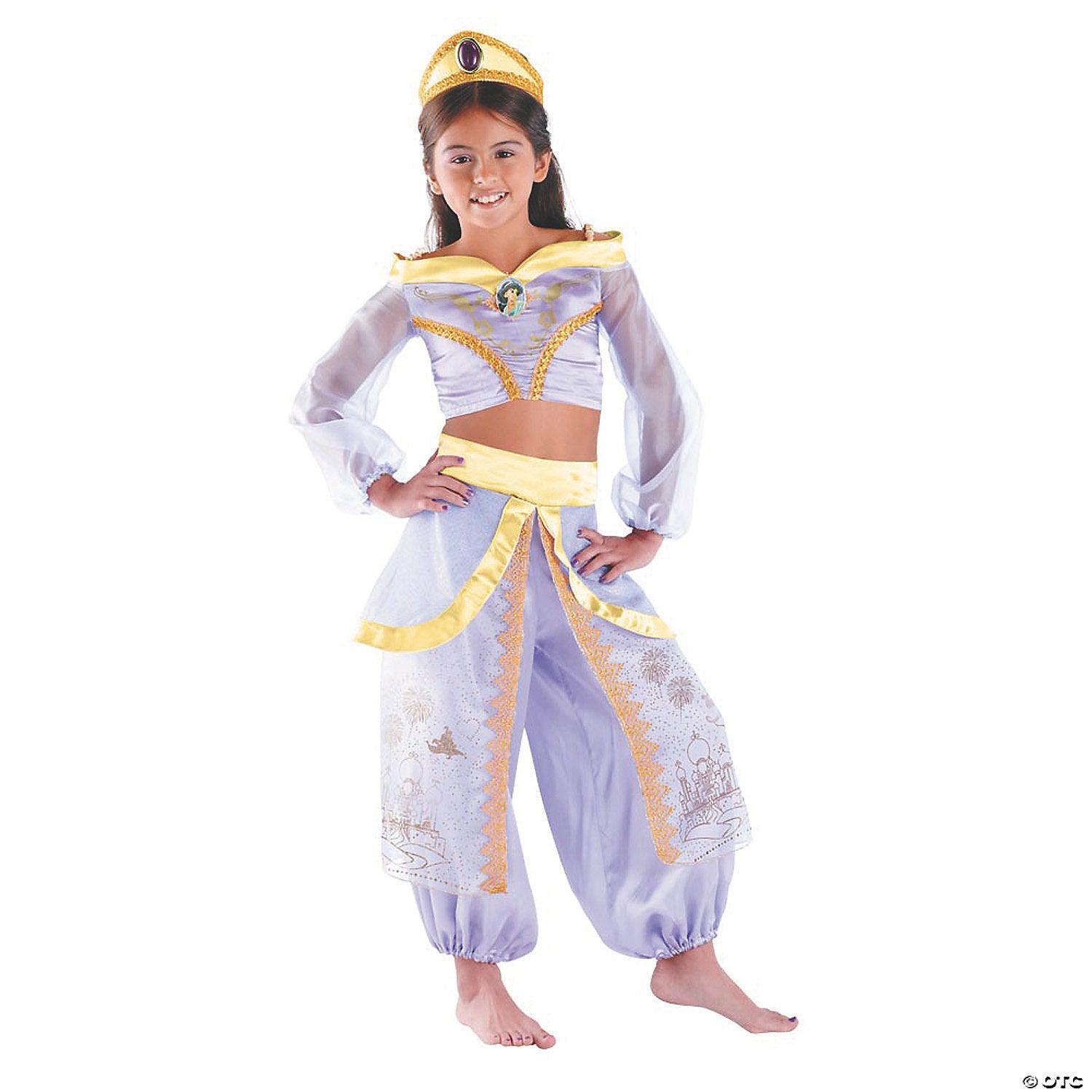 toddler girl& 8217 s prestige aladdin& 8482 jasmine costume 3t 4t~dg50504m