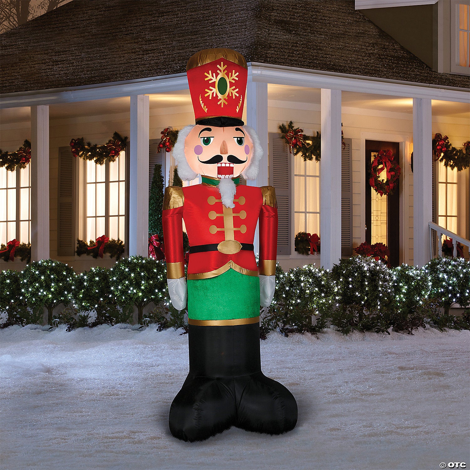 96 blow up inflatable nutcracker outdoor yard decoration~ss117245g-a01