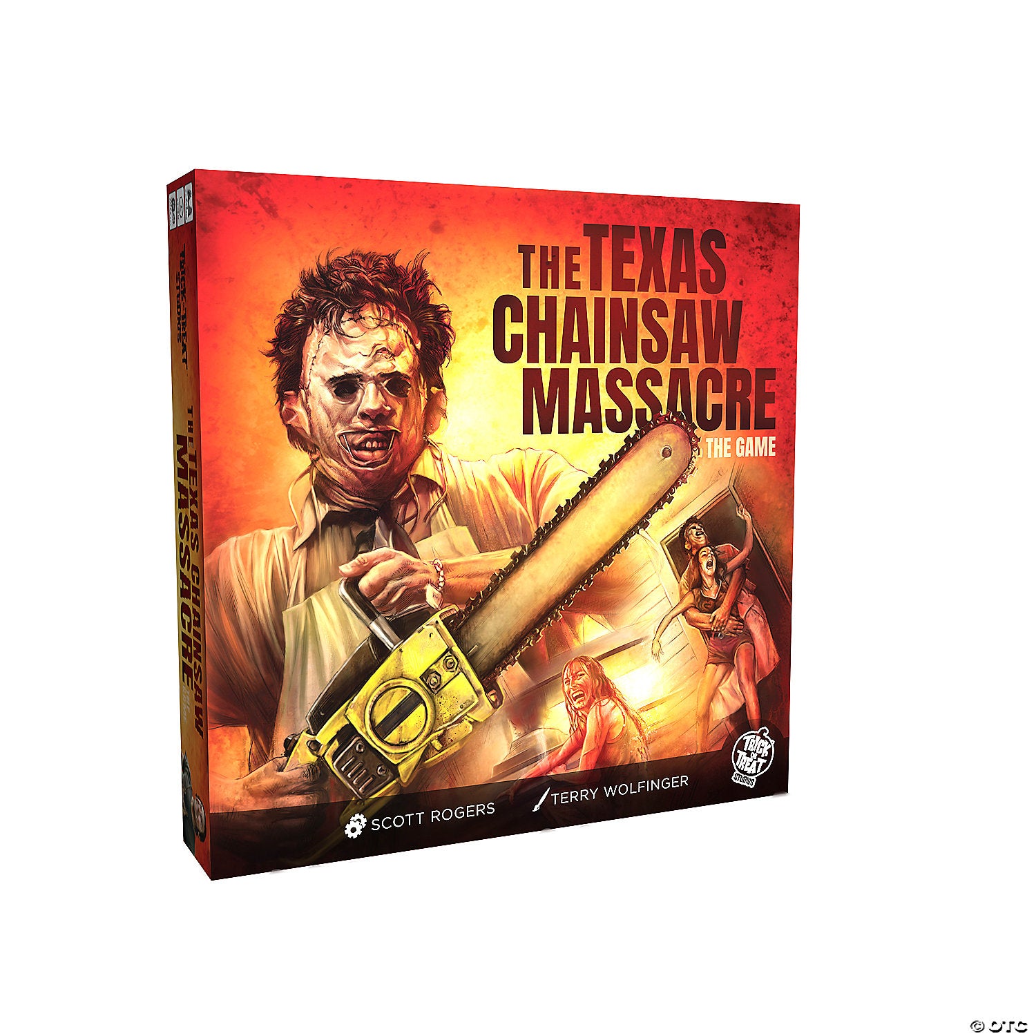 the texas chainsaw massacre& 8482 cooperative board game for 1 to 4 players~matpqtcb01