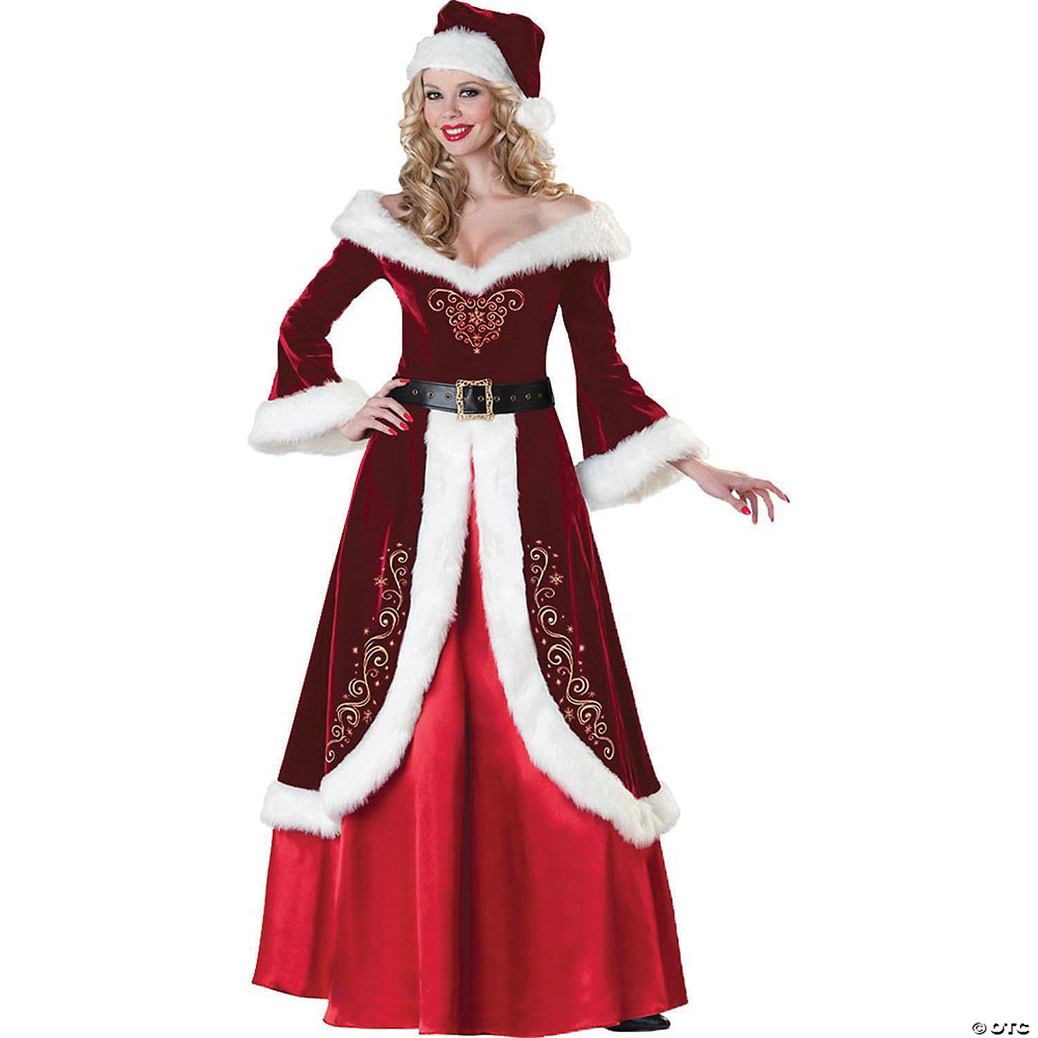 women s mrs st nick costume medium~ic51004md